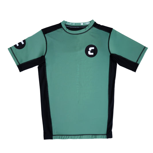 GREEN MIST RASH GUARD