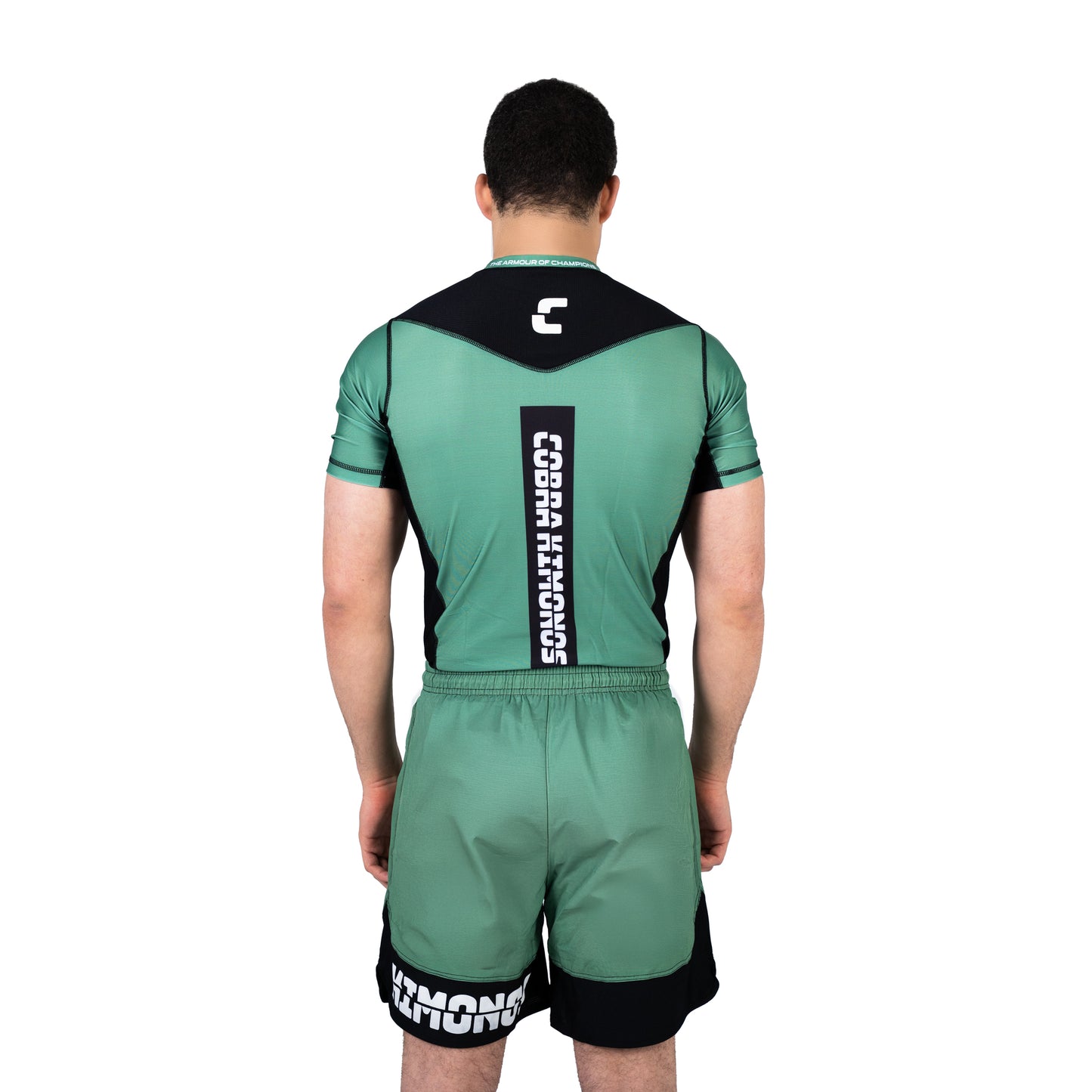 GREEN MIST RASH GUARD