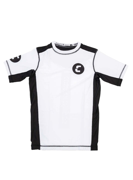 WHITE MIST RASH GUARD