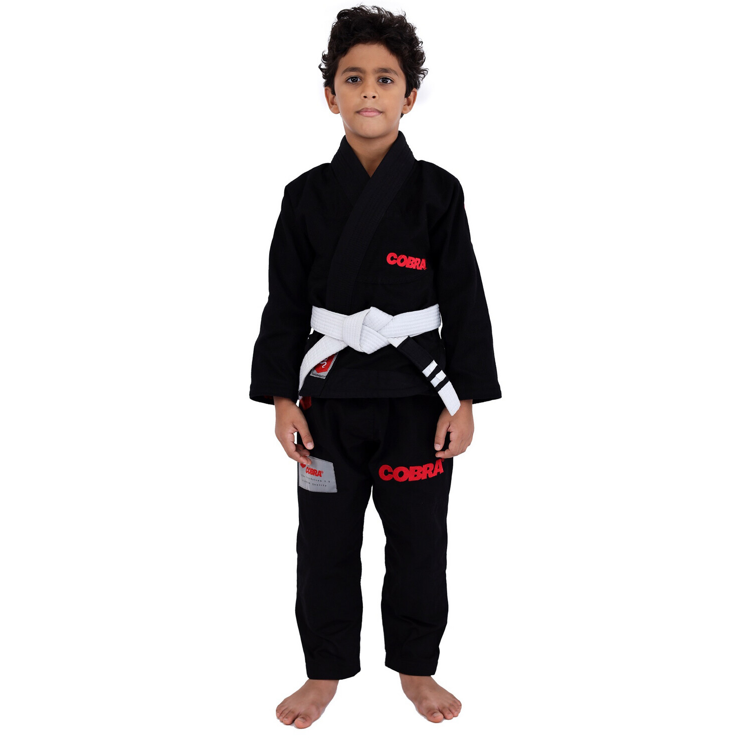 Foundation 2.0 Kimono Black Kids